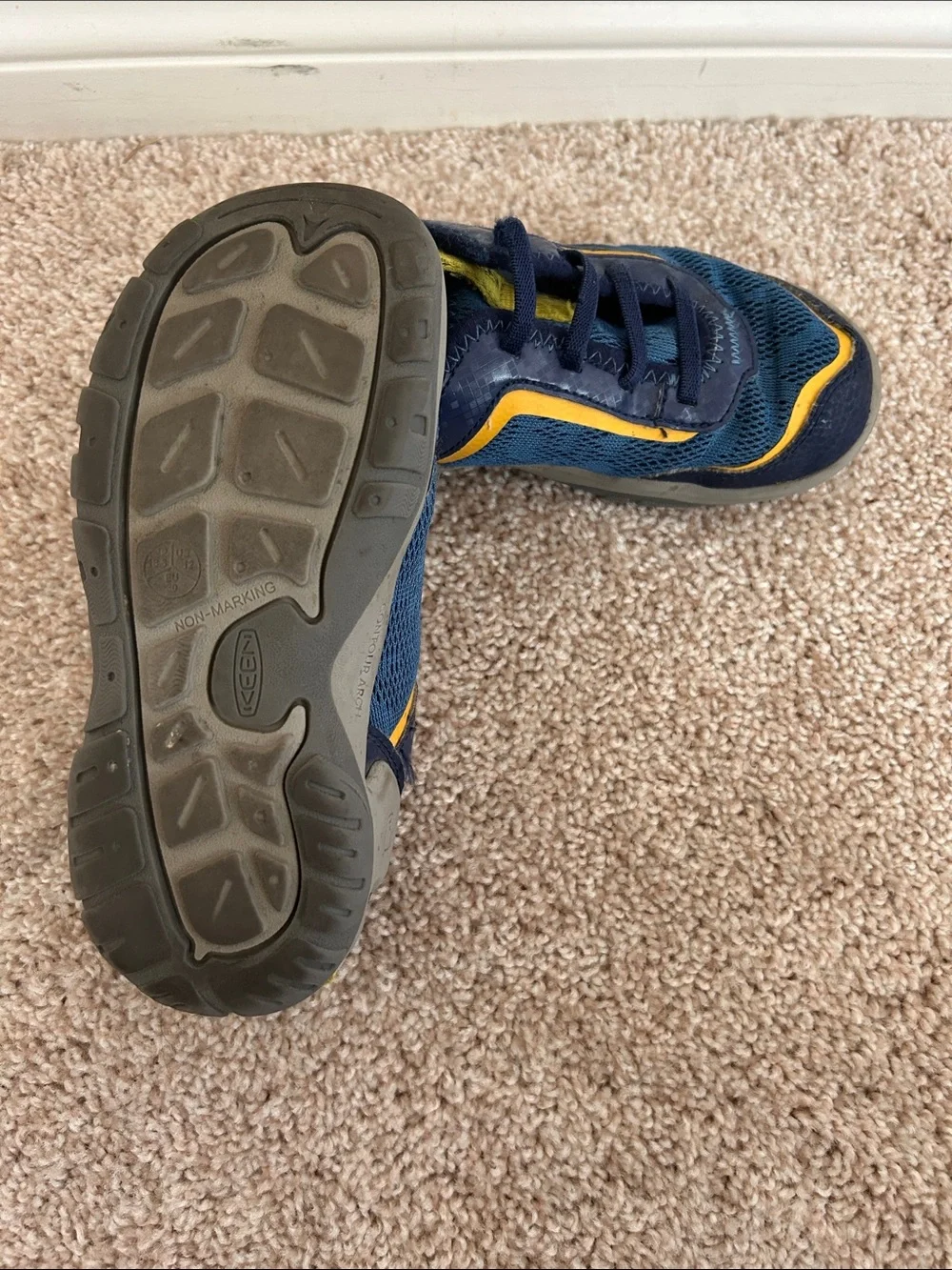 Keen Kids Knotch Tracer Slip On Sneakers - Blue